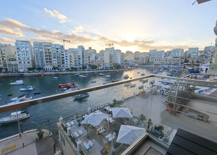 Spinola Seaview Deluxe 1 Bedroom San Ġiljan