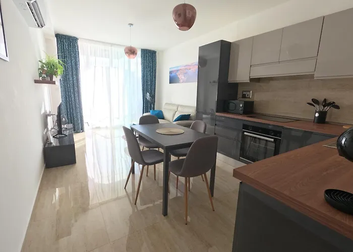 Spinola Seaview Deluxe 1 Bedroom * San Ġiljan