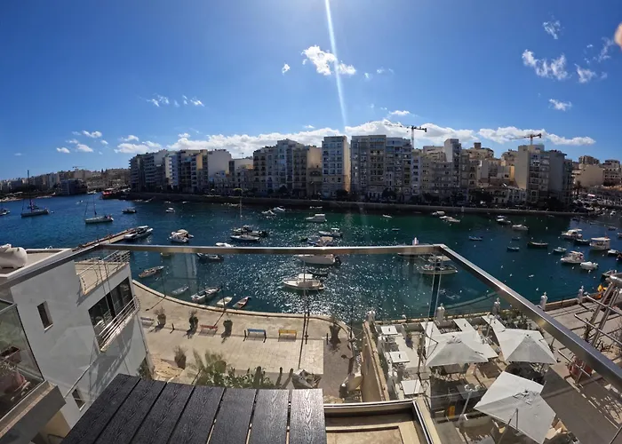Apartment Spinola Seaview Deluxe 1 Bedroom San Ġiljan